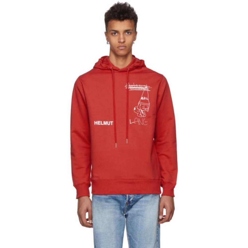 Helmut Lang Puppy Pullover Hoodie